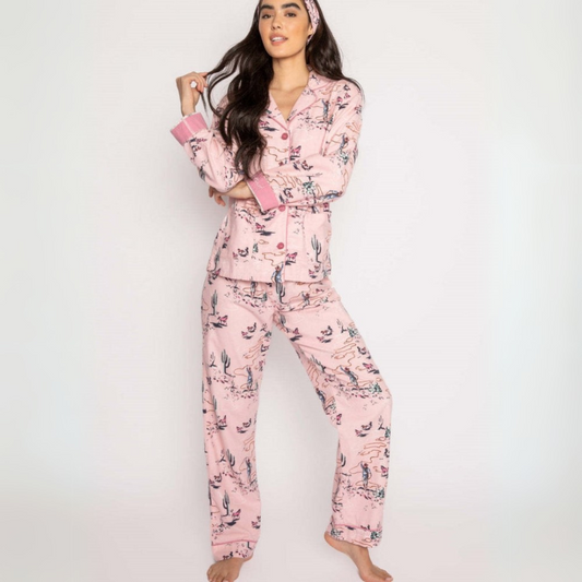 EYKE | WESTERN DESERT PRINT PAJAMA SET