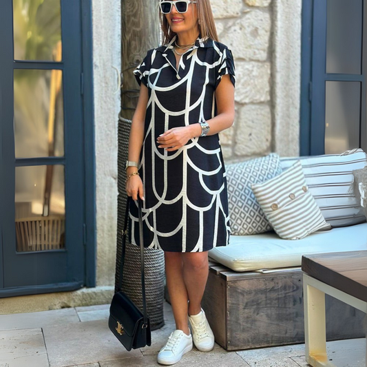 GINA | KURZÄRMELIGES KLEID