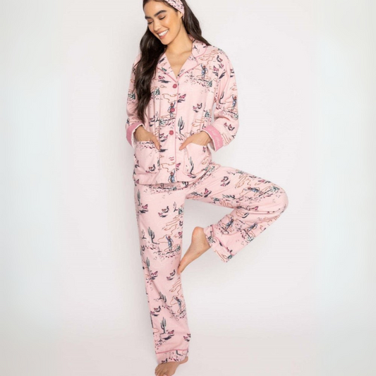 EYKE | WESTERN DESERT PRINT PAJAMA SET