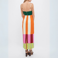 BENGAL MULTI PALOMA MAXI DRESS