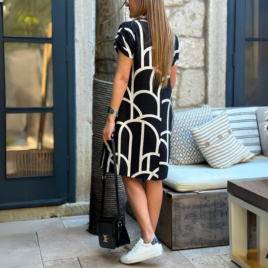 GINA | KURZÄRMELIGES KLEID