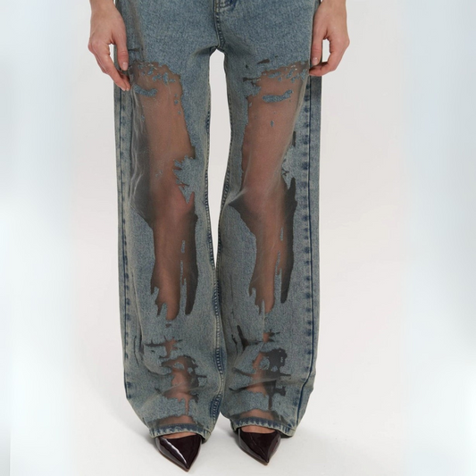 NOVA | BLUE TRANSPARENT JEANS
