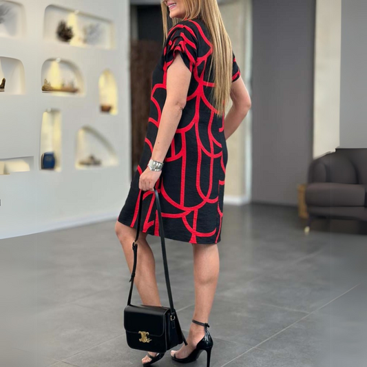 GINA | KURZÄRMELIGES KLEID