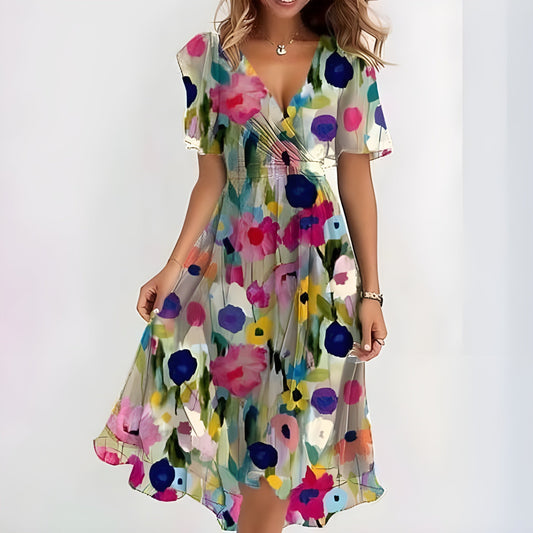 EVINDA | FLORALES KLEID