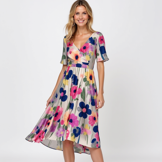 EVINDA | FLORALES KLEID